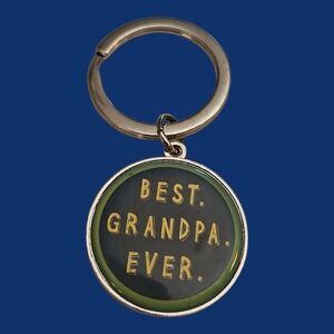 5/$25 Best Grandpa Ever Keychain
